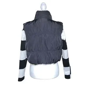 Zara | Tops | Hard To Find Checkered Crop Top And Puffer